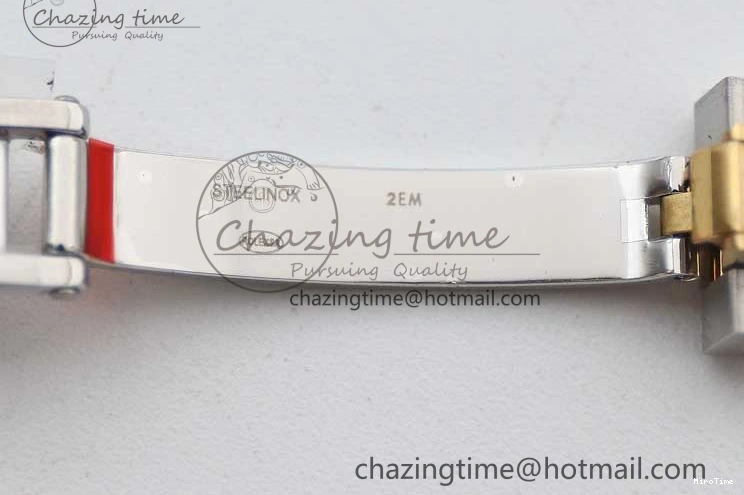 MiroTime 0420 Minimalist Datejust 28mm 279179 SS YG TWF Best Edition Gold Diamonds Markers Dial on SS YG Jubilee Bracelet NH 2141